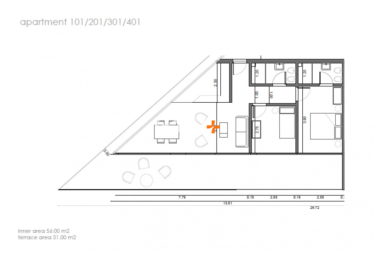 Apartamento ID.25146 - Apartamento en venta en Playa Mansa, 2 dormitorios 