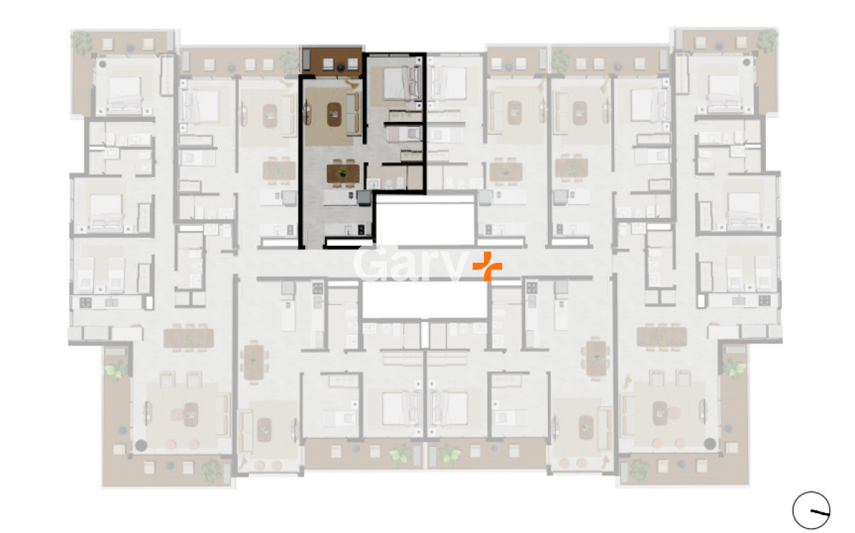 Apartamento ID.28321 - ¡Bienvenido a su nuevo hogar en Brava, Punta del Este! 