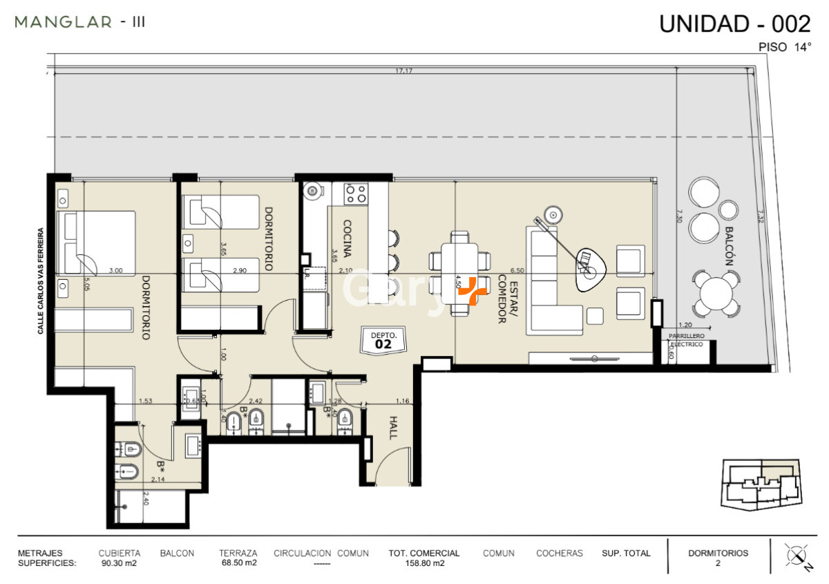 Apartamento ID.29058 - Apartamento en venta, 2 dormitorios en pozo, punta del este.