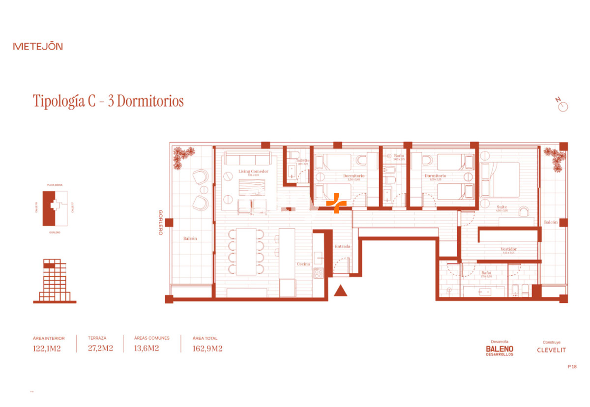 Apartamento ID.29302 - Exclusivo apartamento de 3 dormitorios con gran terraza y vistas icónicas