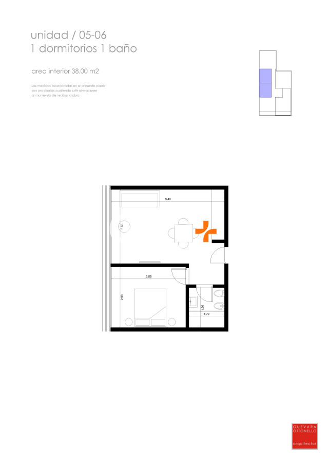 Apartamento ID.23484 - Apartamento en venta, Roosevelt 1 dormitorio