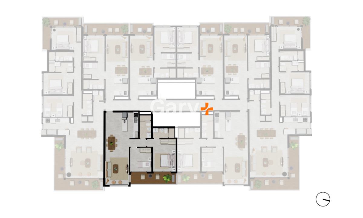 Apartamento ID.28318 - ¡Bienvenido a tu futuro hogar en Brava, Punta del Este! 