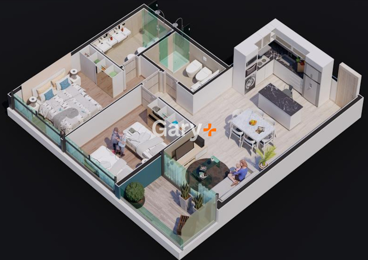 Apartamento ID.28534 - Apartamento a estrenar en venta de 2 dormitorios en Punta del Este