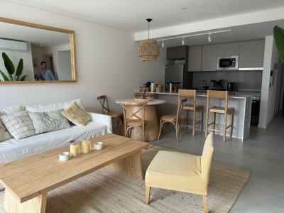 Apartamento en Manantiales en lujoso complejo frente al mar
