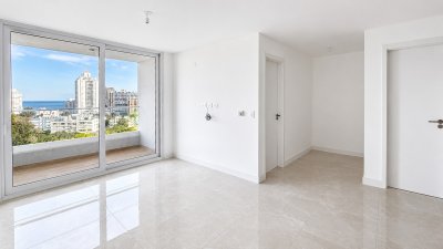 Apartamento  a estrenar de 1 dormitorio y medio en venta en Punta del Este
