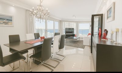 Apartamento en venta, 3 dormitorios y dependencia de servicio, Playa Mansa