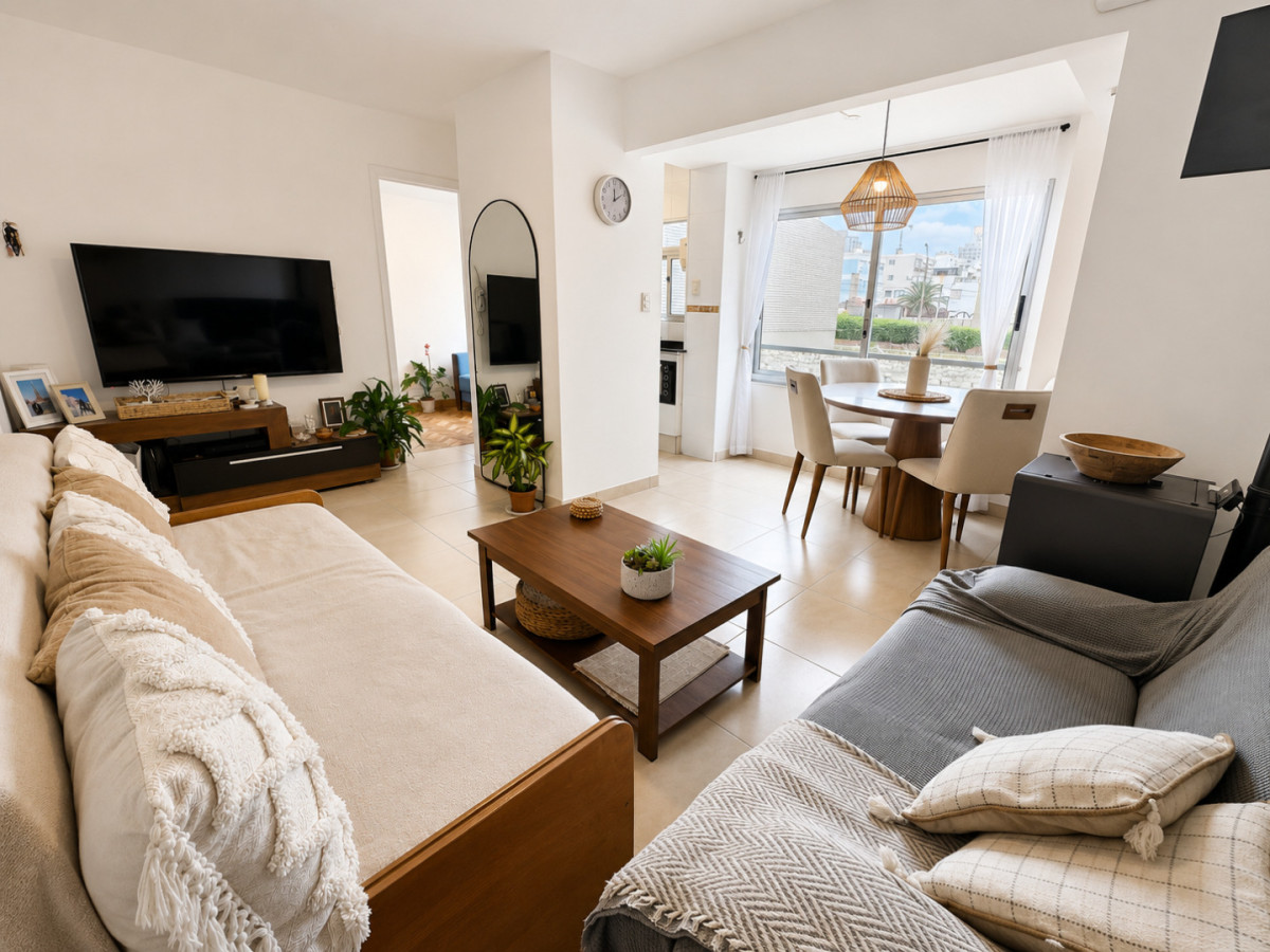 Apartamento reciclado en venta de 1 dormitorio y medio, Península, Punta del Este