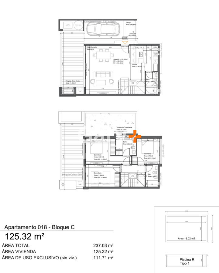 Casa ID.28827 - Casa en barrio privado Grutas de la Ballena Village, Punta Ballena, Punta del Este.