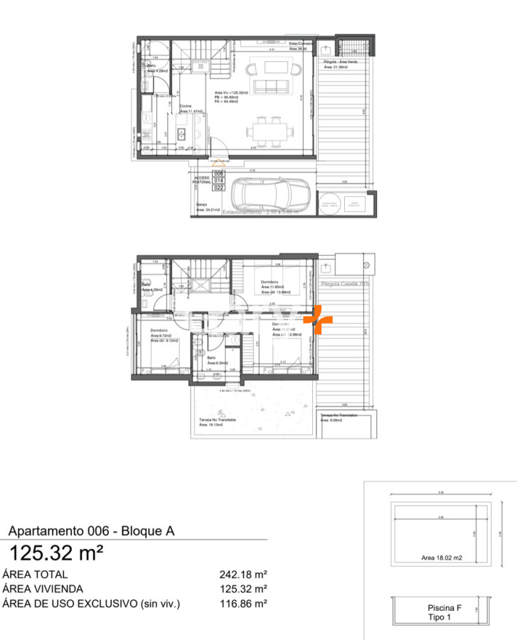 Casa ID.28805 - Hermosa casa de 3 dormitorios en barrio privado, Punta Ballena, Punta del Este.