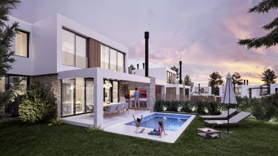 Hermosa casa de 3 dormitorios en barrio privado, Punta Ballena, Punta del Este.