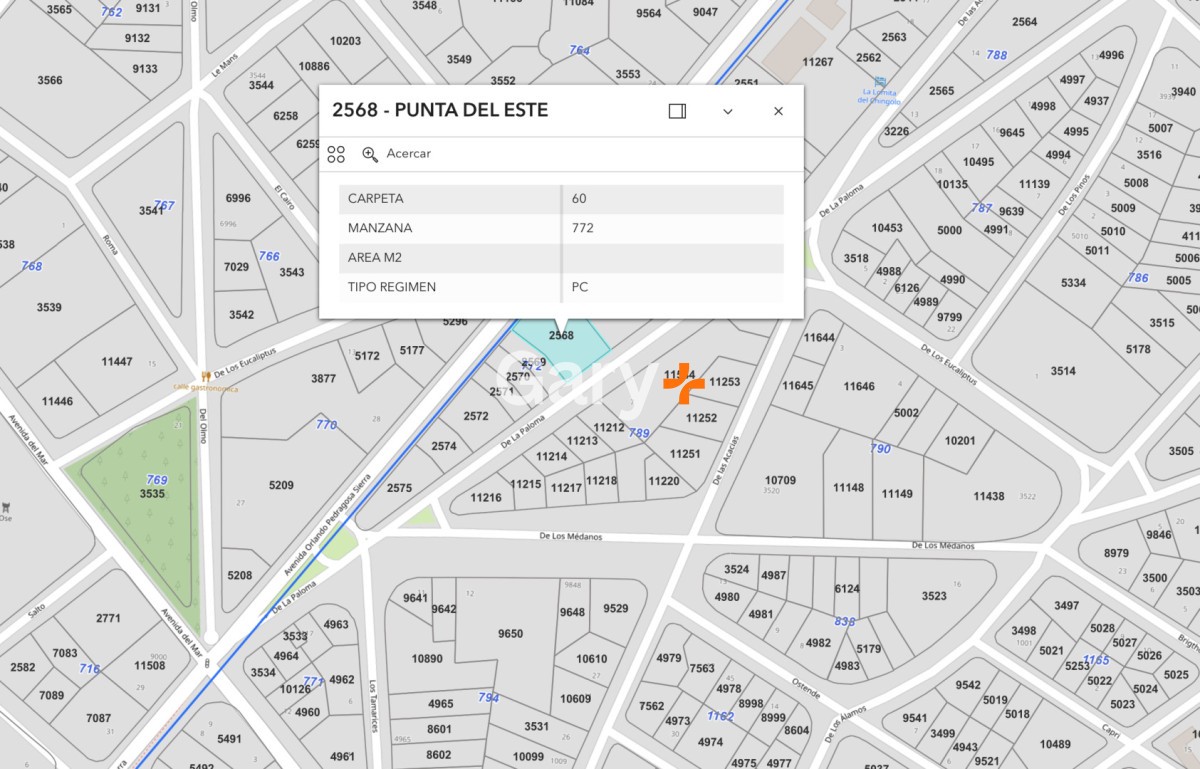 Terreno ID.663 - Terreno en venta para desarrollo en Punta del Este