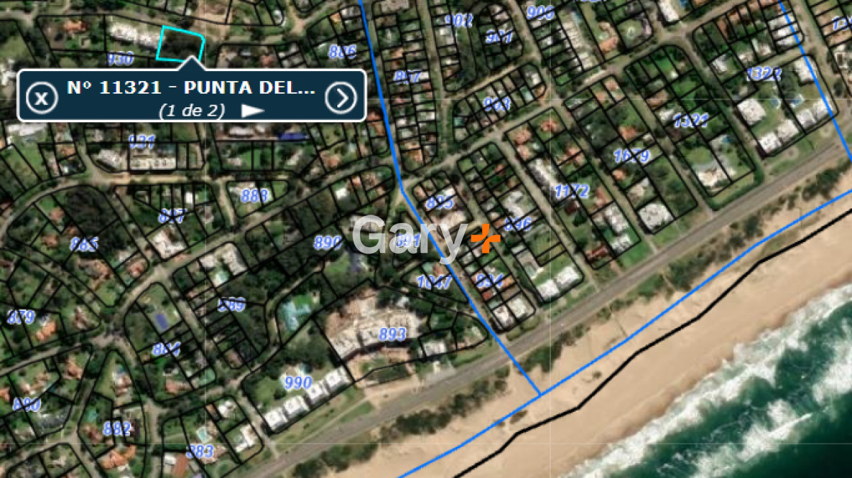 Terreno ID.5139 - Terreno en venta Rincón Del Indio  punta del este