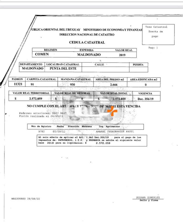 Terreno ID.5139 - Terreno en venta Rincón Del Indio  punta del este