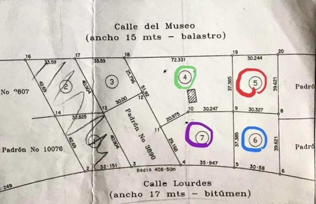 Terreno en venta Cantegril 