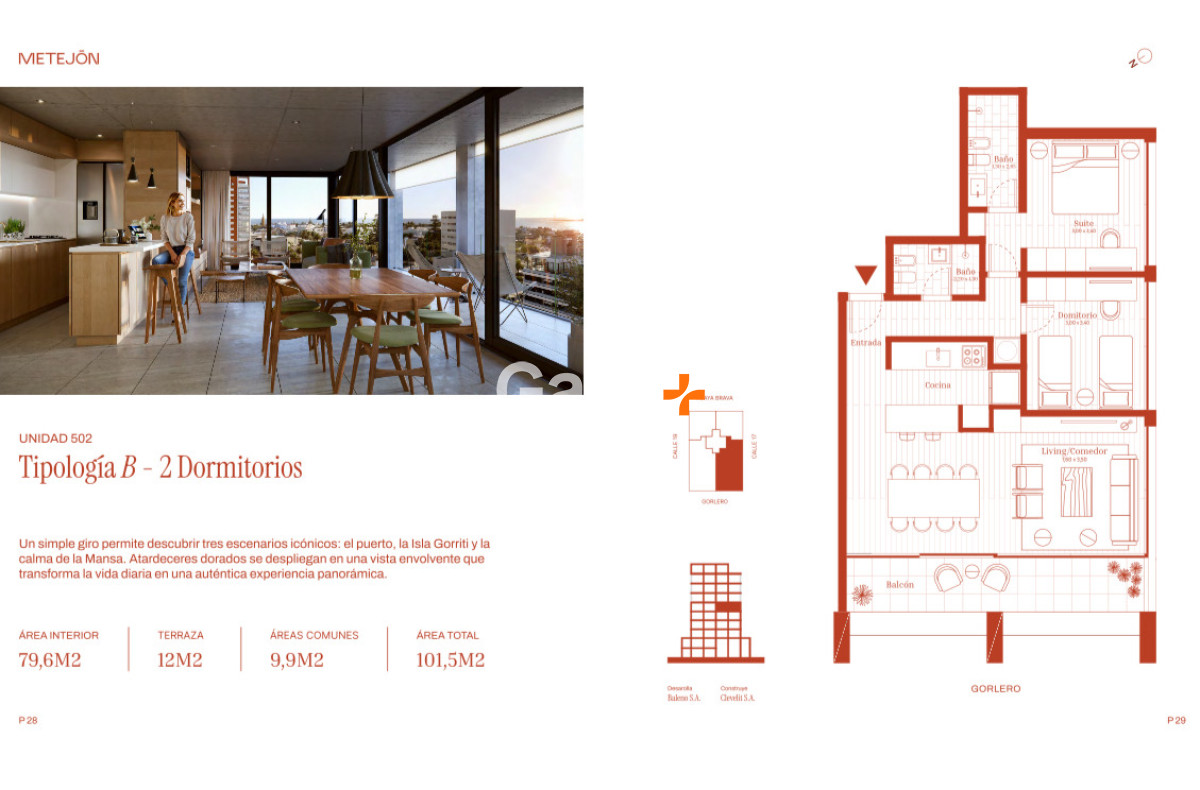 Apartamento ID.29075 - Exclusivo apartamento de 3 dormitorios con gran terraza y vistas icónicas