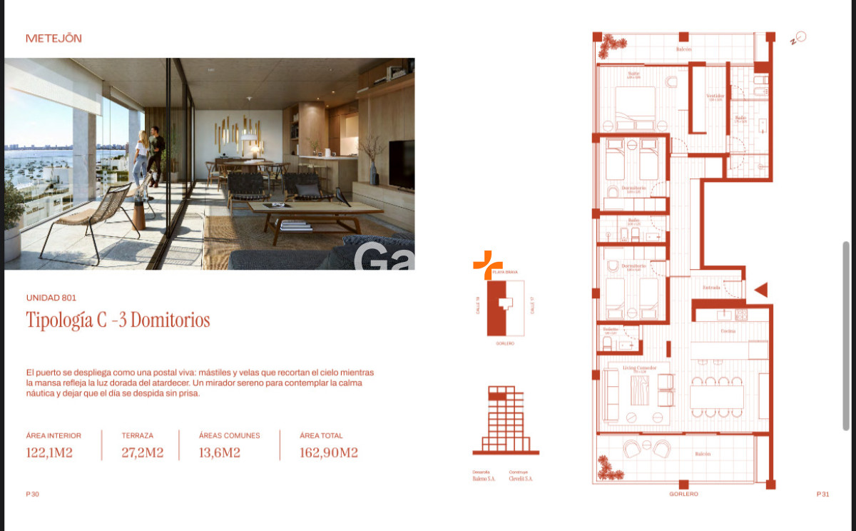 Apartamento ID.29075 - Exclusivo apartamento de 3 dormitorios con gran terraza y vistas icónicas