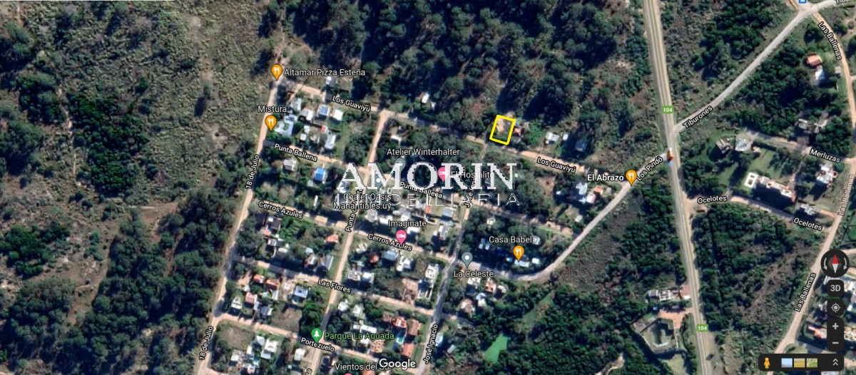Terreno ID.577 - Excelente vista , alto esquinero 