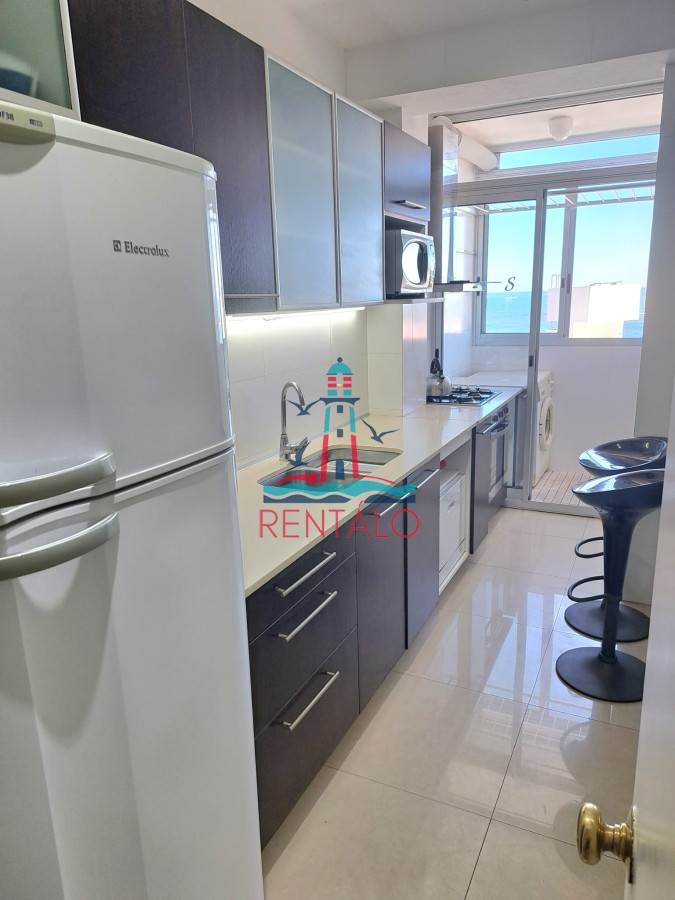 Apartamento ID.103 - Venta apartamento 2 dormitorios Punta del Este con vista al mar