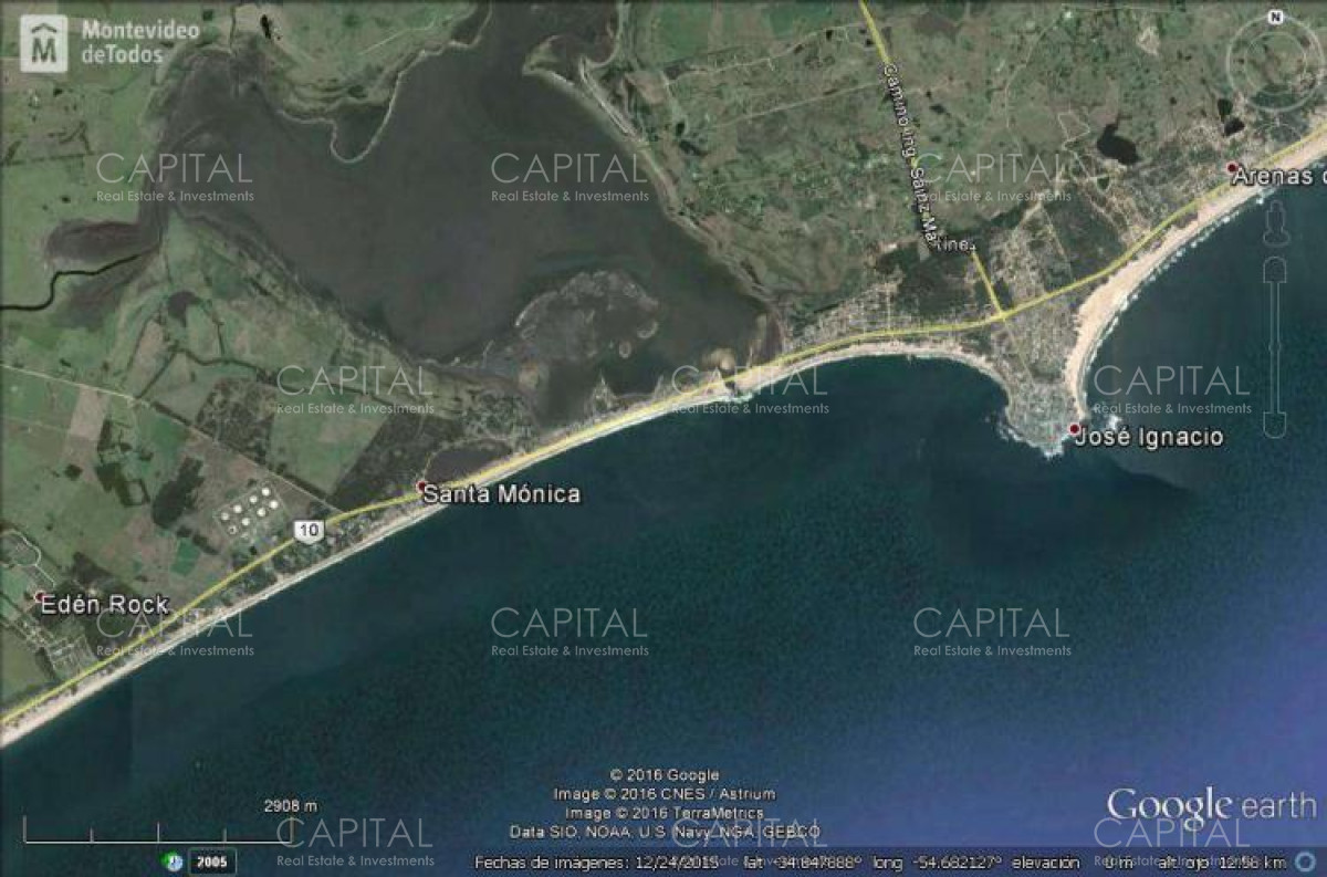 Terreno ID.37237 - Santa Monica Jose Ignacio Primera Fila Terreno en Venta