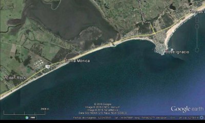 Santa Monica Jose Ignacio Primera Fila Terreno en Venta