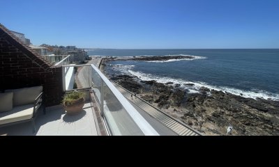 Pent-house con barbacoa exclusiva frente al mar
