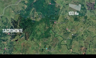 100 hectáreas a 39 km de San Carlos, Paraje Sierras de Carapé.