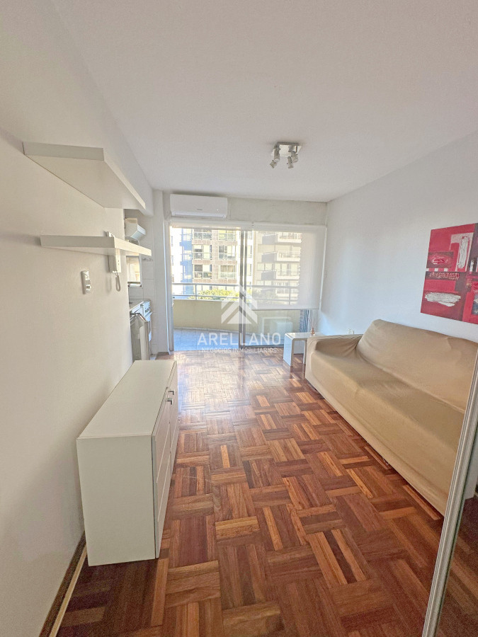 Apartamento ID.4765 - Punta Carretas, sobre Av Sarmiento, al frente. Gran terraza. Con renta
