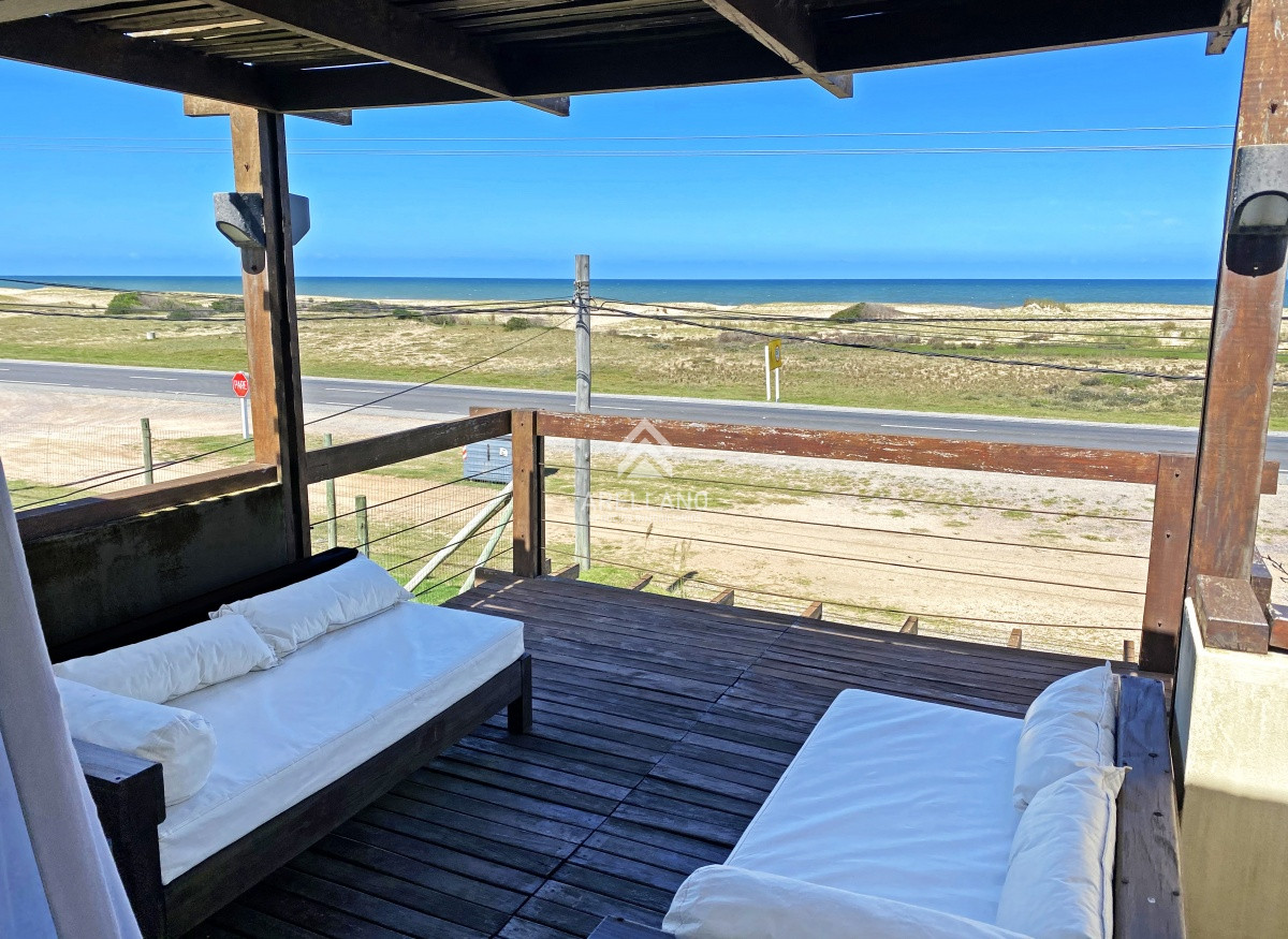 Casa ID.5167 - Primera fila con vista al océano. Gran piscina climatizada, barbacoa cerrada, wifi