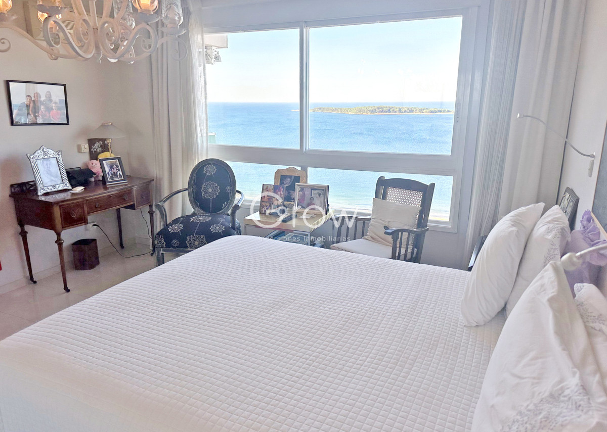 Apartamento ID.2585 - Le Jardin, esquinero piso alto, garaje doble.