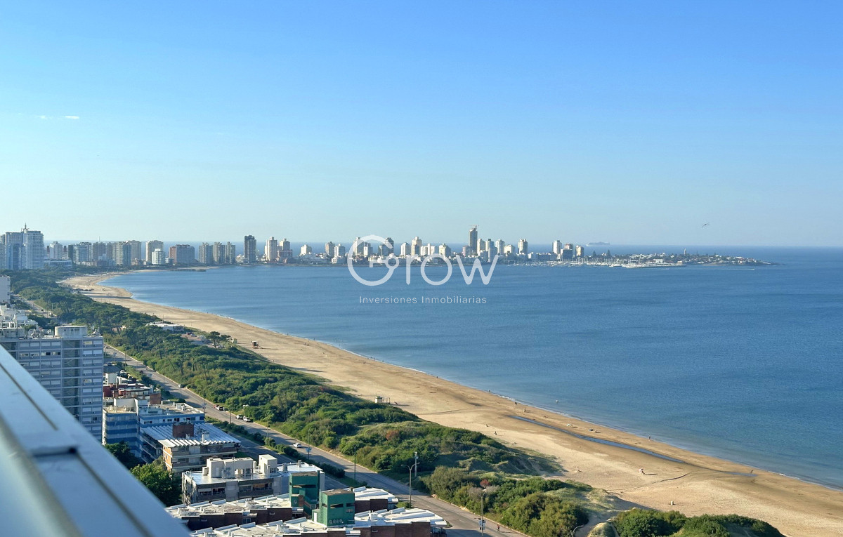 Apartamento ID.2585 - Le Jardin, esquinero piso alto, garaje doble.