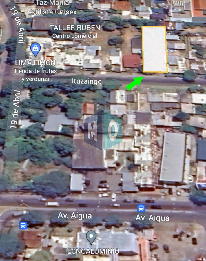 Terreno ID.1154 - Maldonado, calle Ituzaingó, Apto para bloque, Apto vivienda social.