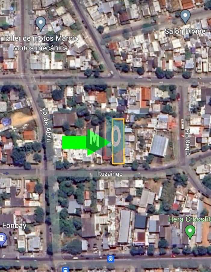 Terreno ID.1154 - Maldonado, calle Ituzaingó, Apto para bloque, Apto vivienda social.