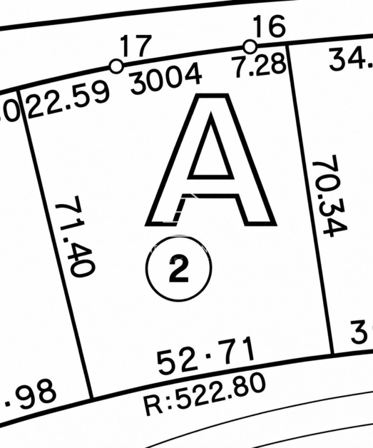 Terreno ID.2297 - Barrio Privado, Pueblo Mio. Lote 2. Orientación NORTE
