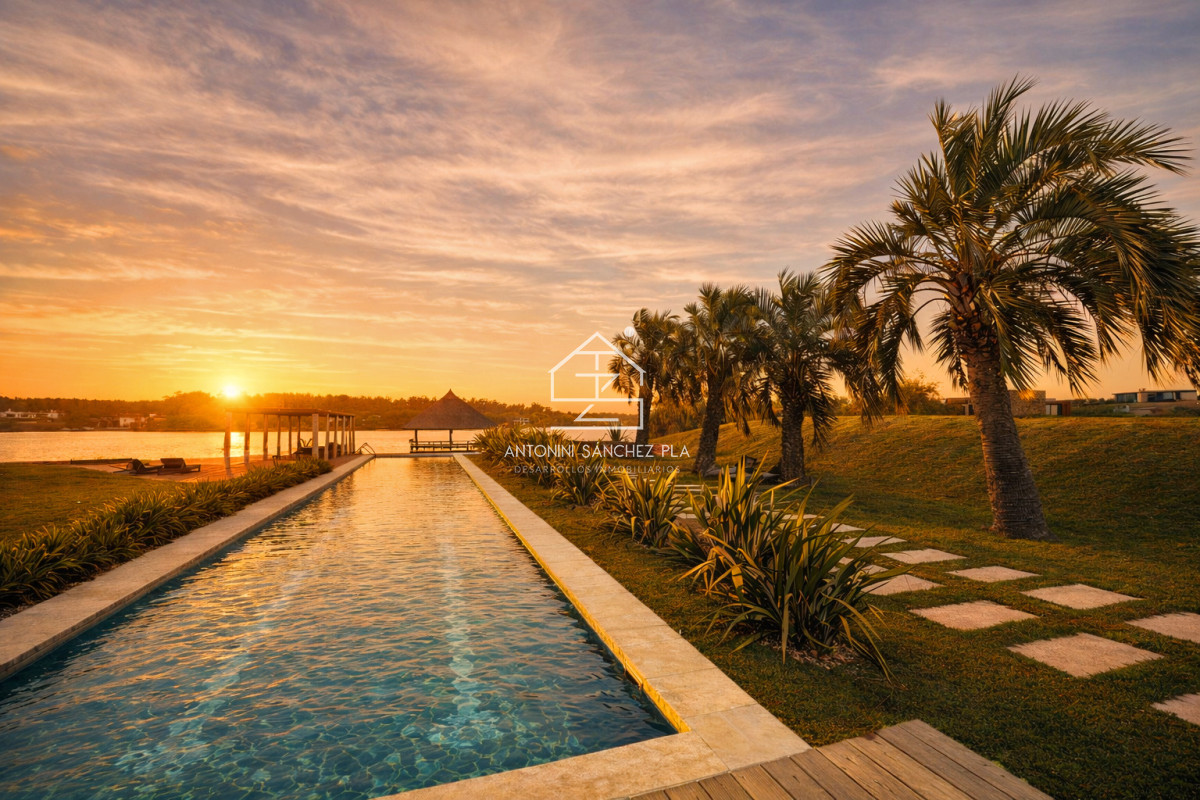 Terreno ID.2297 - Barrio Privado, Pueblo Mio. Lote 2. Orientación NORTE