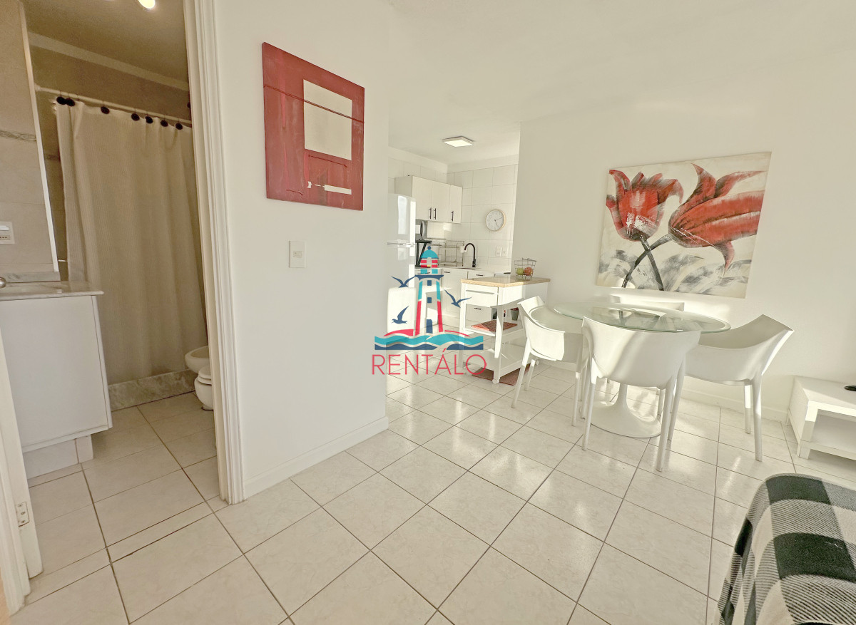 Apartamento ID.406 - 1 dorm y medio, con amenities. Wifi. Mucamas, bajos gastos