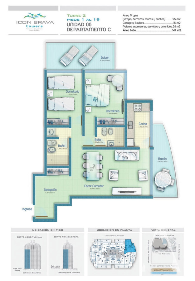 Apartamento ID.26 - ICON BRAVA - 2 DORM