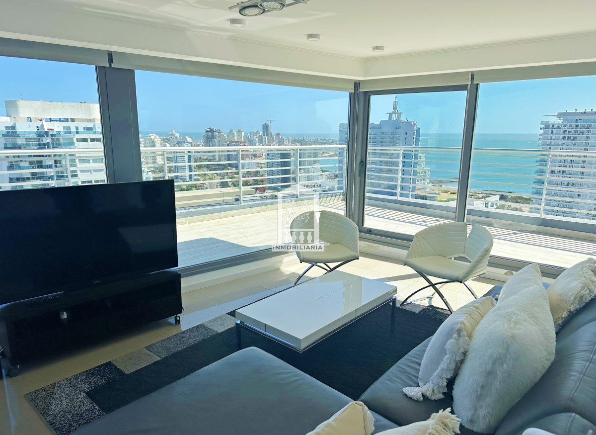 Penthouse Duplex, full amenities. 2 garajes. - NYP37927A