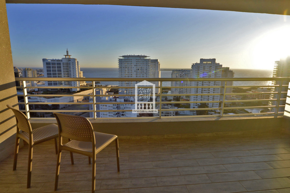 Torre moderna con todos los servicios, piso alto, 2 suites - NYP28503A