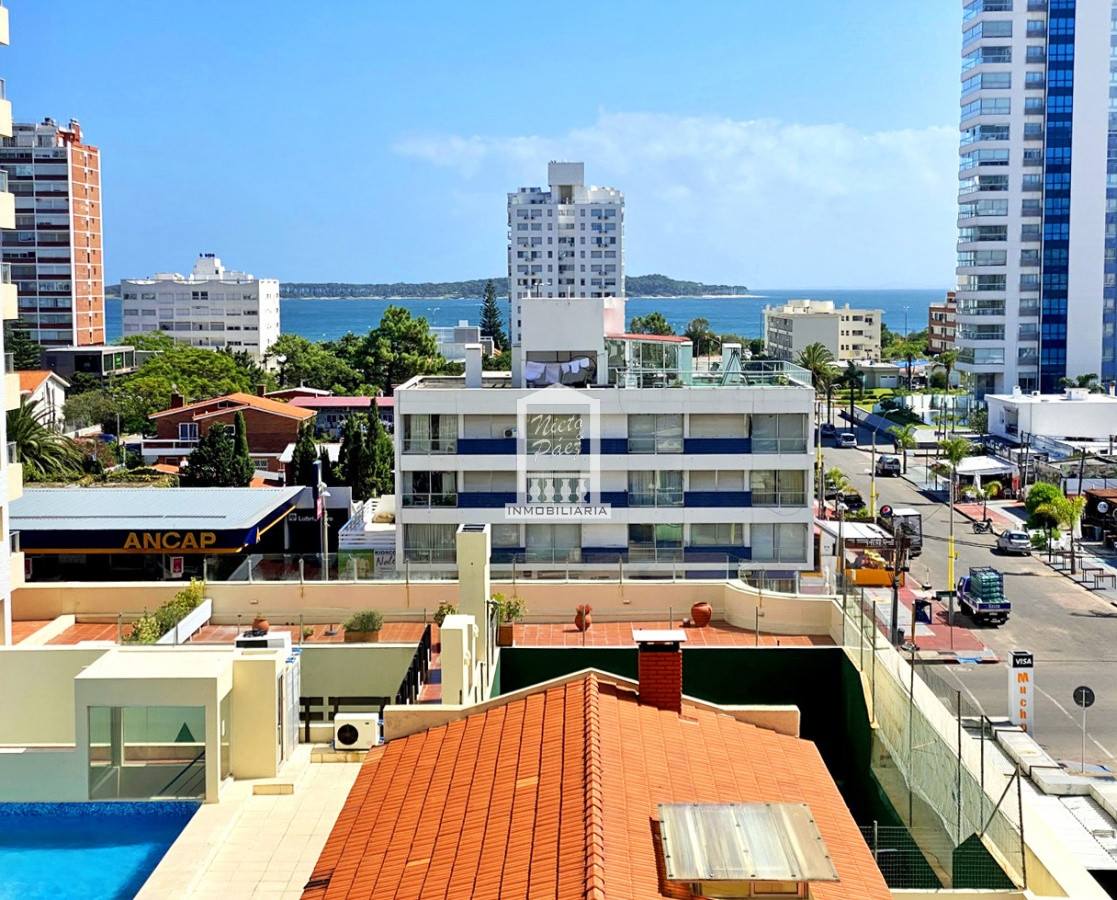 1 dorm y medio, con amenities. Wifi. Mucamas, bajos gastos