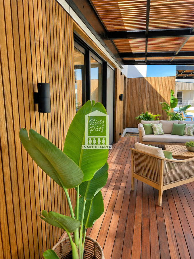 Casa ID.41371 - Barrio Privado, a estrenar, 4 dormitorios. Piscina climatizada