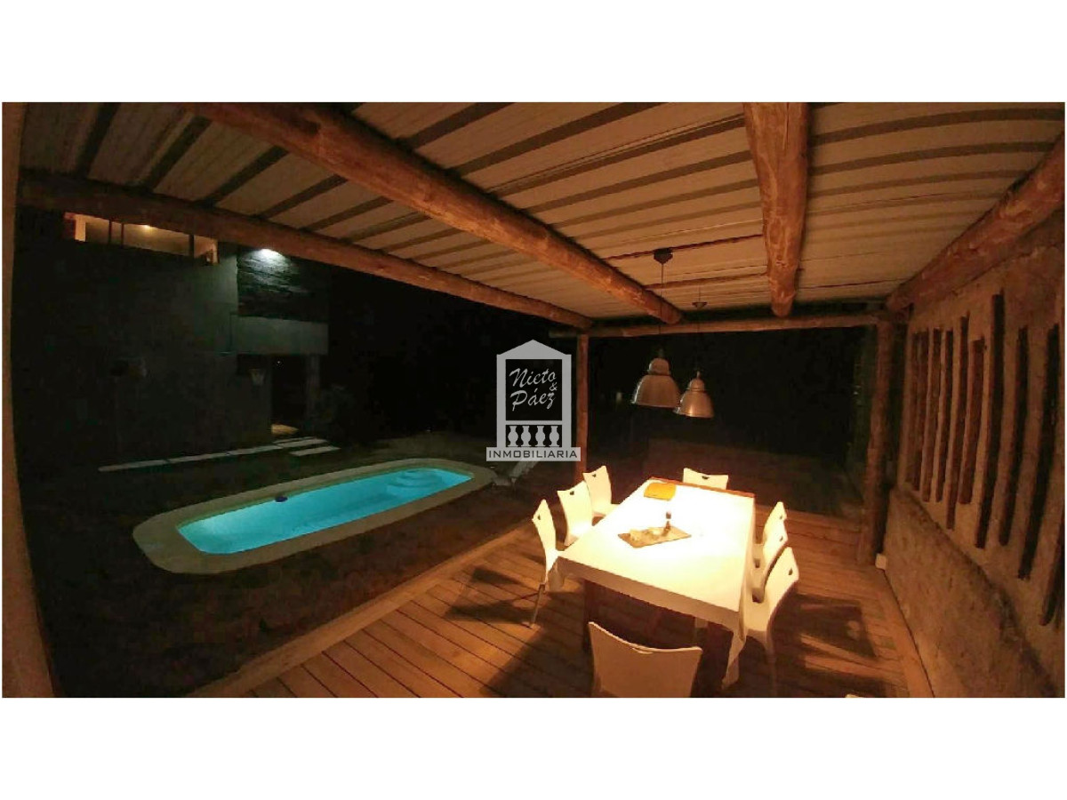 Casa ID.34293 - El chorro, con vista al mar. 3 dorm, piscina, parrillero techado.