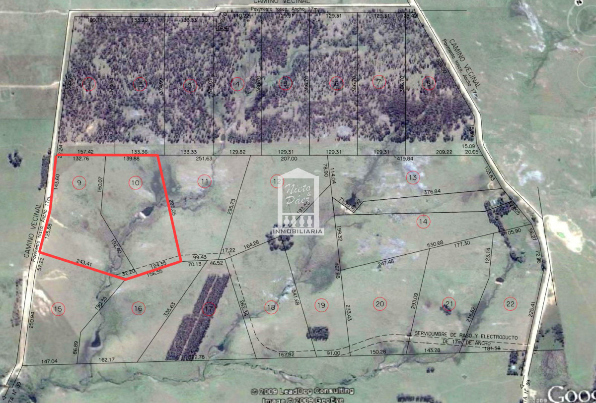 10 has en Sierra de los Caracoles, ruta 39. Pequeña Toscana - NYP40463H