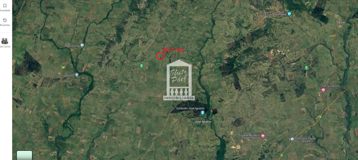 Entre Sierras, con arroyo y muy buen acceso a 25 km de San Carlos, cerca de Garzón - GoPunta - Portal Inmobiliario de Punta del Este - Maldonado