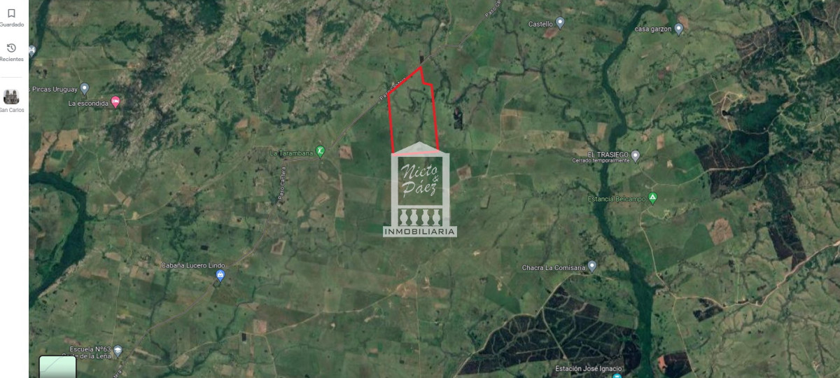Entre Sierras, con arroyo y muy buen acceso a 25 km de San Carlos, cerca de Garzón - GoPunta - Portal Inmobiliario de Punta del Este - Maldonado