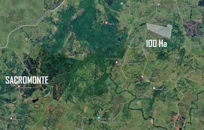 100 hectáreas a 39 km de San Carlos, Paraje Sierras de Carapé.