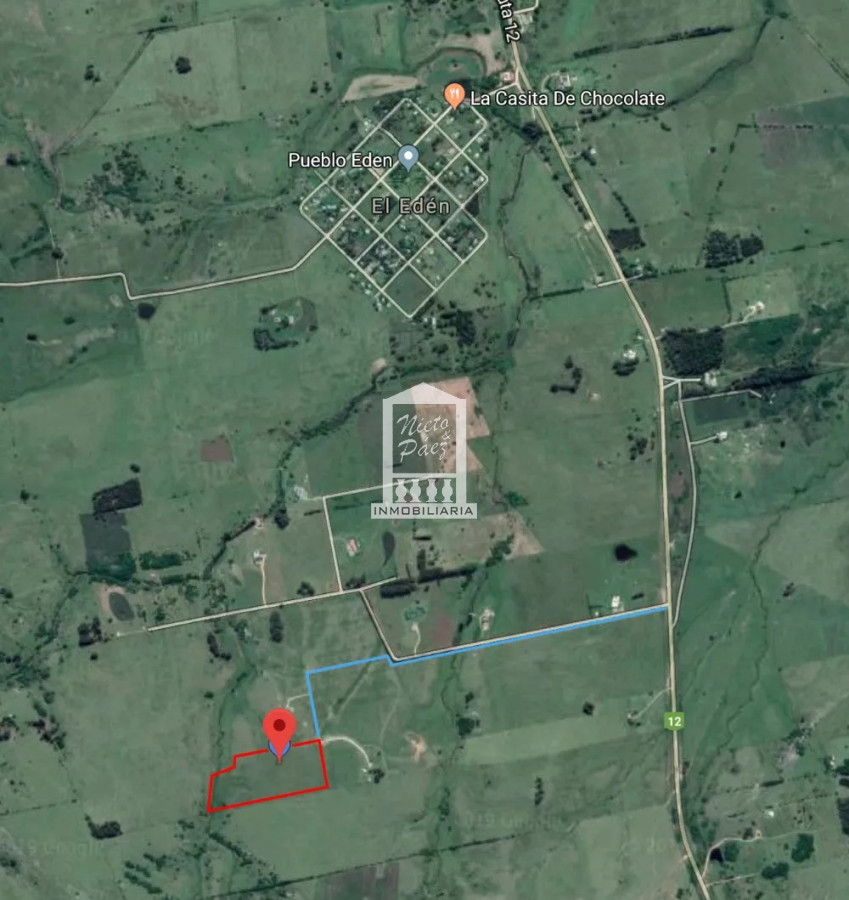 Campo Ref.37745 - 5.5 Ha antes de Pueblo Edén