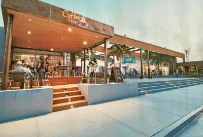 Mini shopping de la barra, 1.535 m2 construidos.