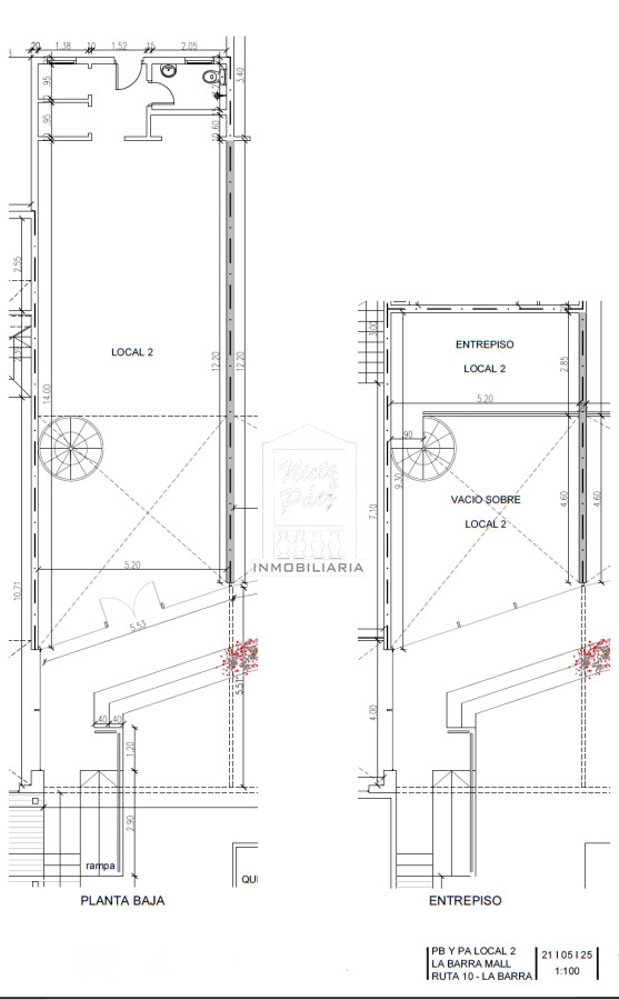 Local Comercial ID.38959 - Mini shopping de la barra, 1.535 m2 construidos.