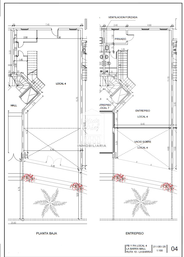 Local Comercial ID.38959 - Mini shopping de la barra, 1.535 m2 construidos.