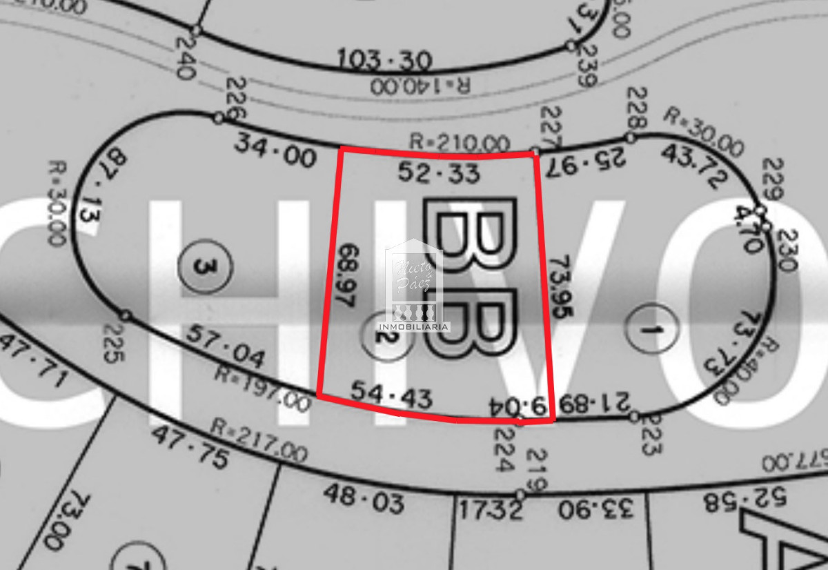 Terreno ID.38583 - Barrio Privado Pueblo Mío, lote central de 4.148 m2